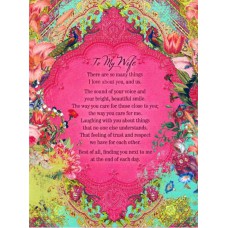 LEANIN TREE GREETING CARD MY WIFE